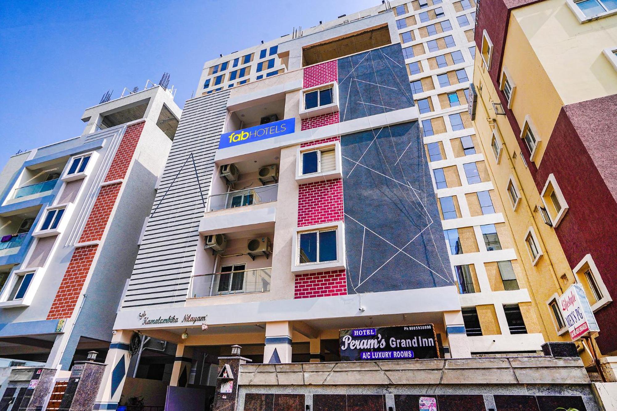 Fabhotel Perams Grand Inn - Hitech City Хайдарабад Экстерьер фото